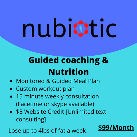 Guided coaching and nutrition plan